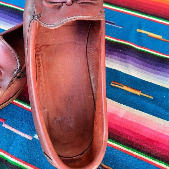 Polo Ralph Lauren Tassel Mens Shoe Size 12 D Cordovan Vintage - Picture 2 of 4